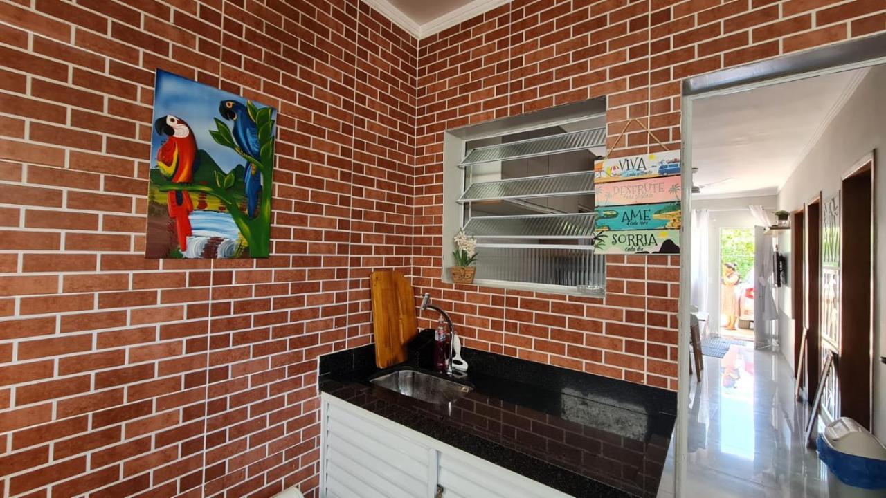 Apartamento Ubatuba Com Area Gourmet Exterior foto